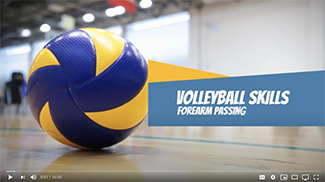 Sports Skills - Learn to Forearm Pass a Volleyball 